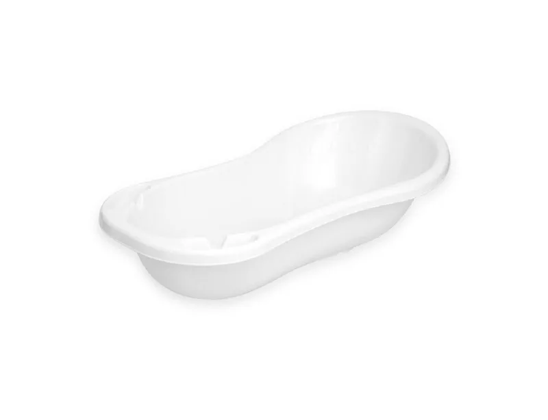 Babybadewanne 1013013, 100 cm, Ablagefächer, anatomische Form, Liegekomfort, ab Geburt de Lorelli en Weiß – photo produit