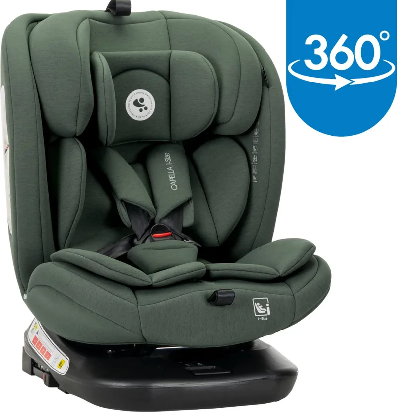Capella Green 40-150 cm 360° i-Size Autostoel by Lorelli in Groen – product photo
