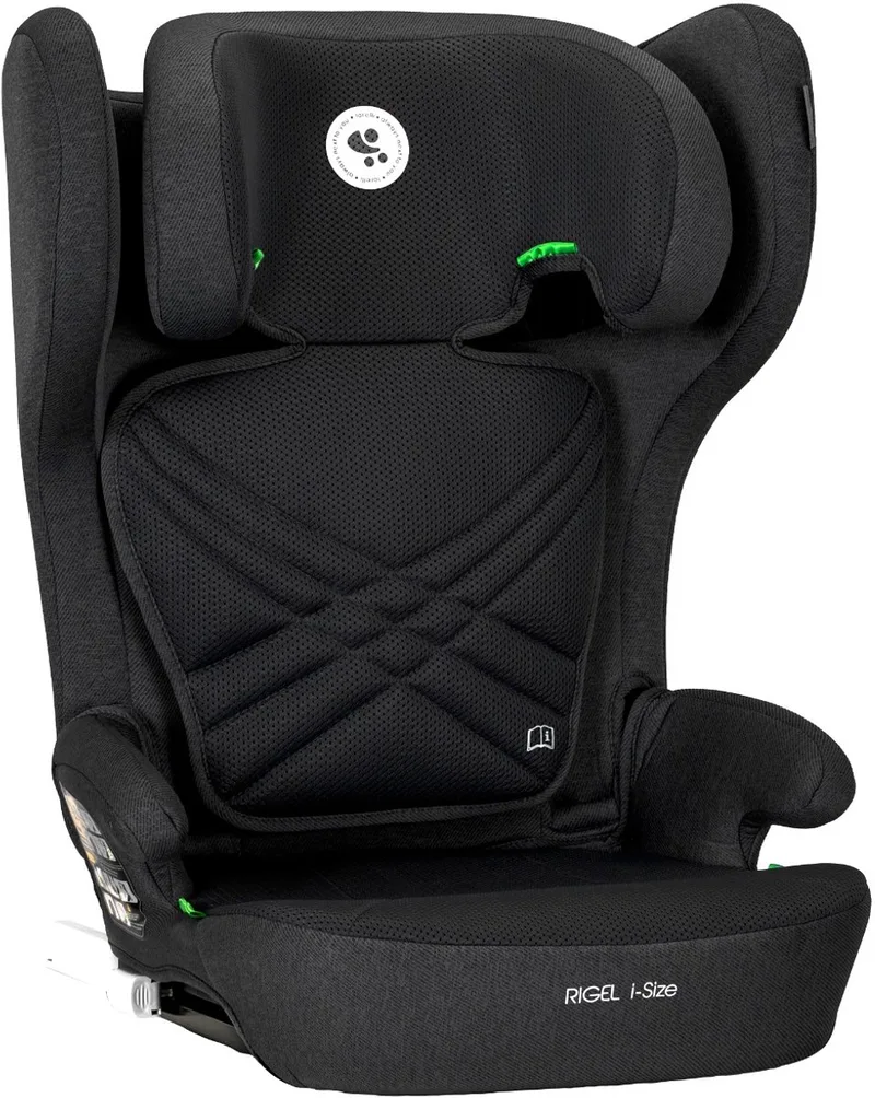 Rigel Black 100-150 cm i-Size Opvouwbare Autostoel van Lorelli in Zwart – productfoto