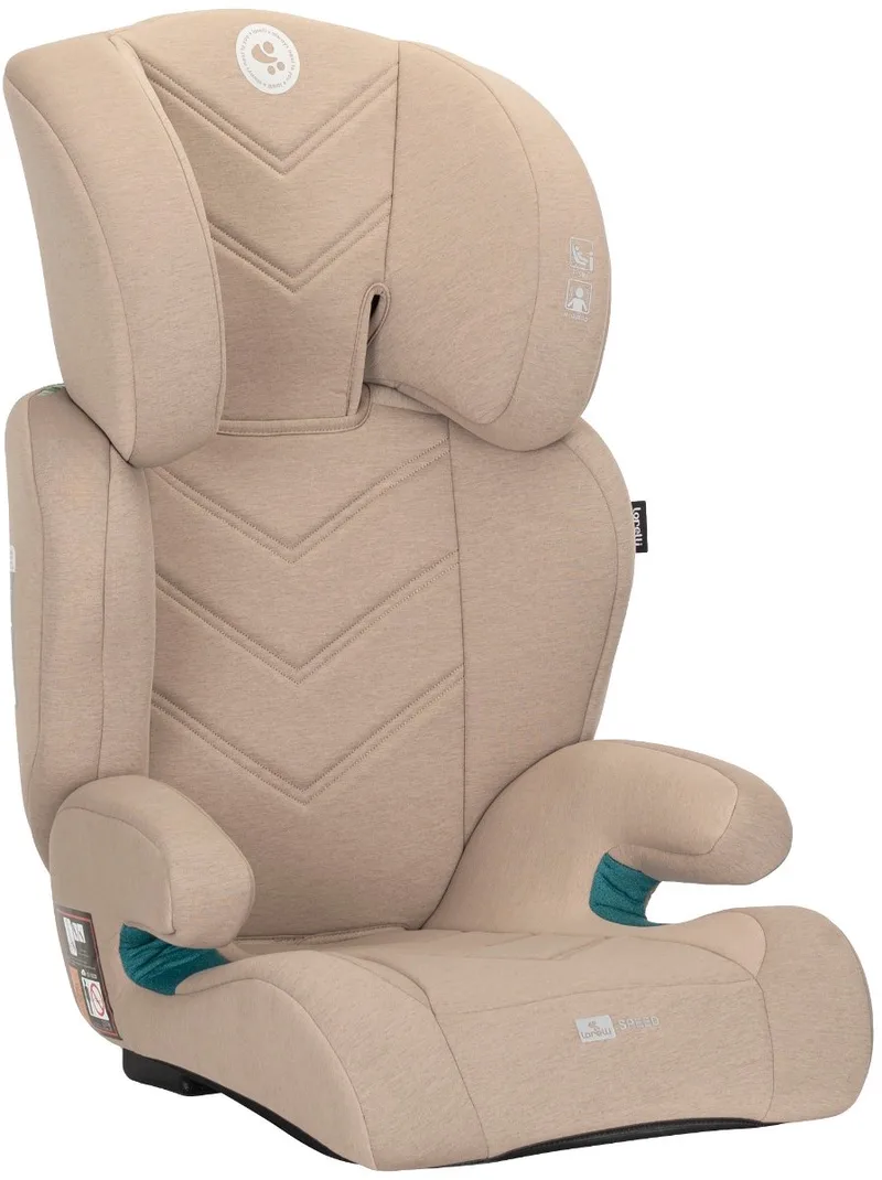 Speed 100-150 cm i-Size Autostoel van Lorelli in Beige – productfoto