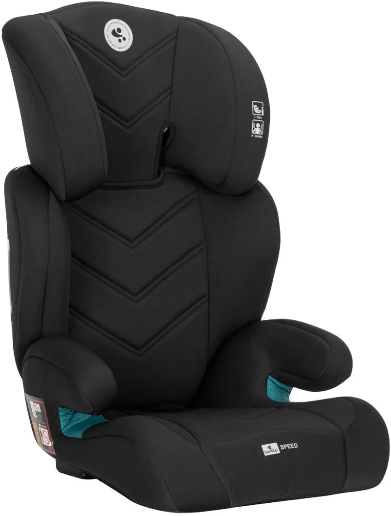 Speed Black 100-150 cm i-Size Autostoel van Lorelli in Zwart – productfoto