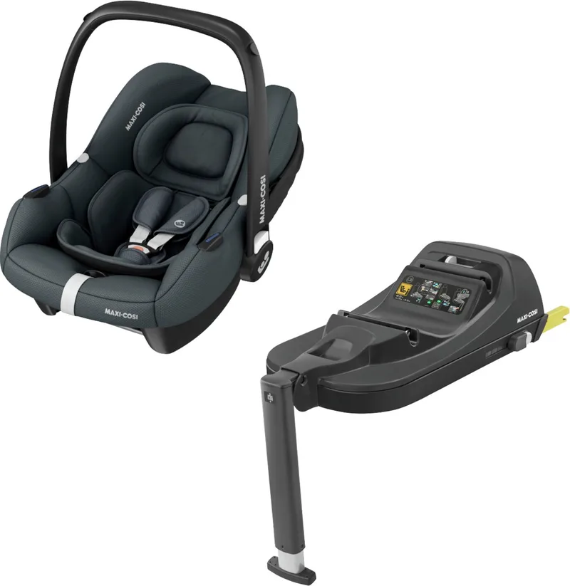 CabrioFix i-Size Autostoeltje & ISOFIX basis bundel by Maxi-Cosi in Essential Graphite – product photo