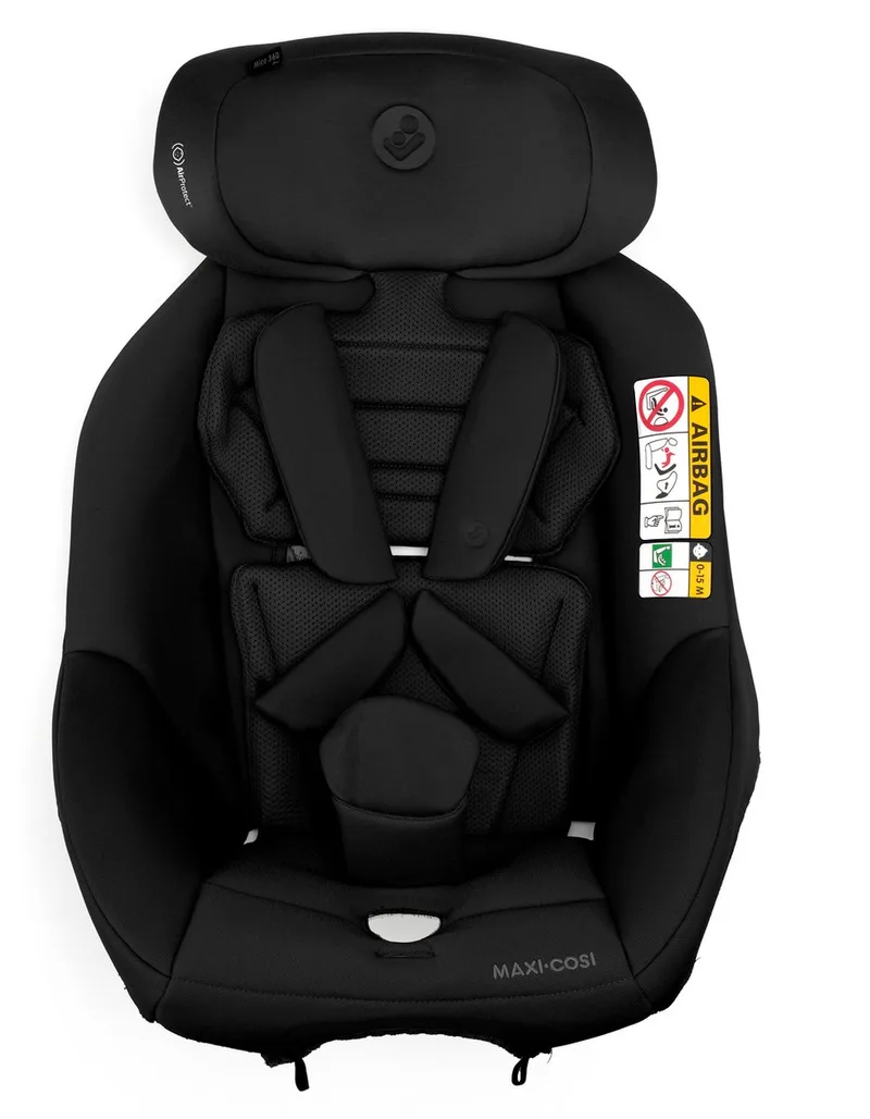 Complete bekledingset voor Mica 360 Pro autostoeltje by Maxi-Cosi in Authentic Black – product photo