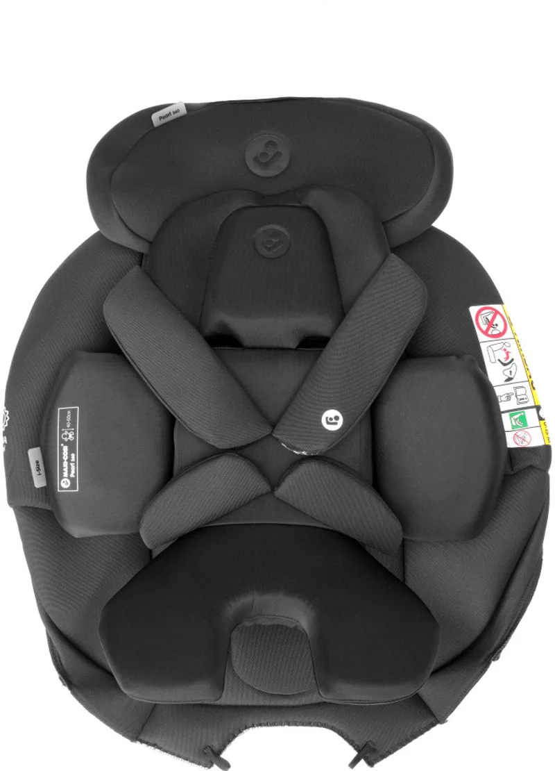 Complete bekledingset voor Pearl 360 Autostoeltje de Maxi-Cosi en Black – photo produit
