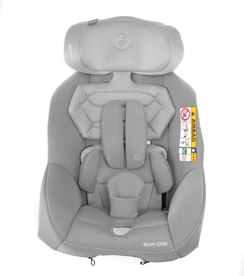 Complete bekledingset voor Pearl 360 Pro autostoeltje van Maxi-Cosi in Authentic Grey – productfoto