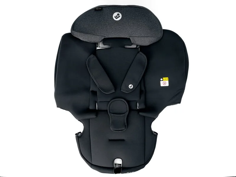 Complete bekledingset voor Titan Plus I-Size Autostoeltje van Maxi-Cosi in Authentic Black – productfoto