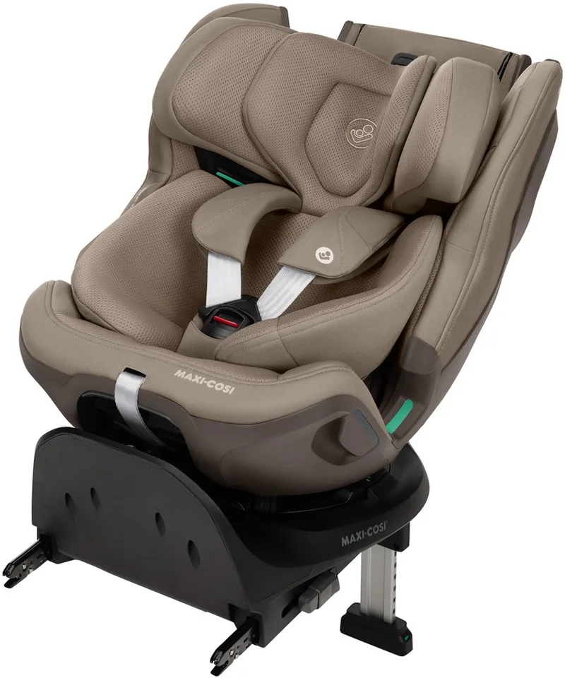 Emerald 360 Plus - Autostoel - Vanaf de geboorte tot 12 jaar van Maxi-Cosi in Authentic Truffle – productfoto