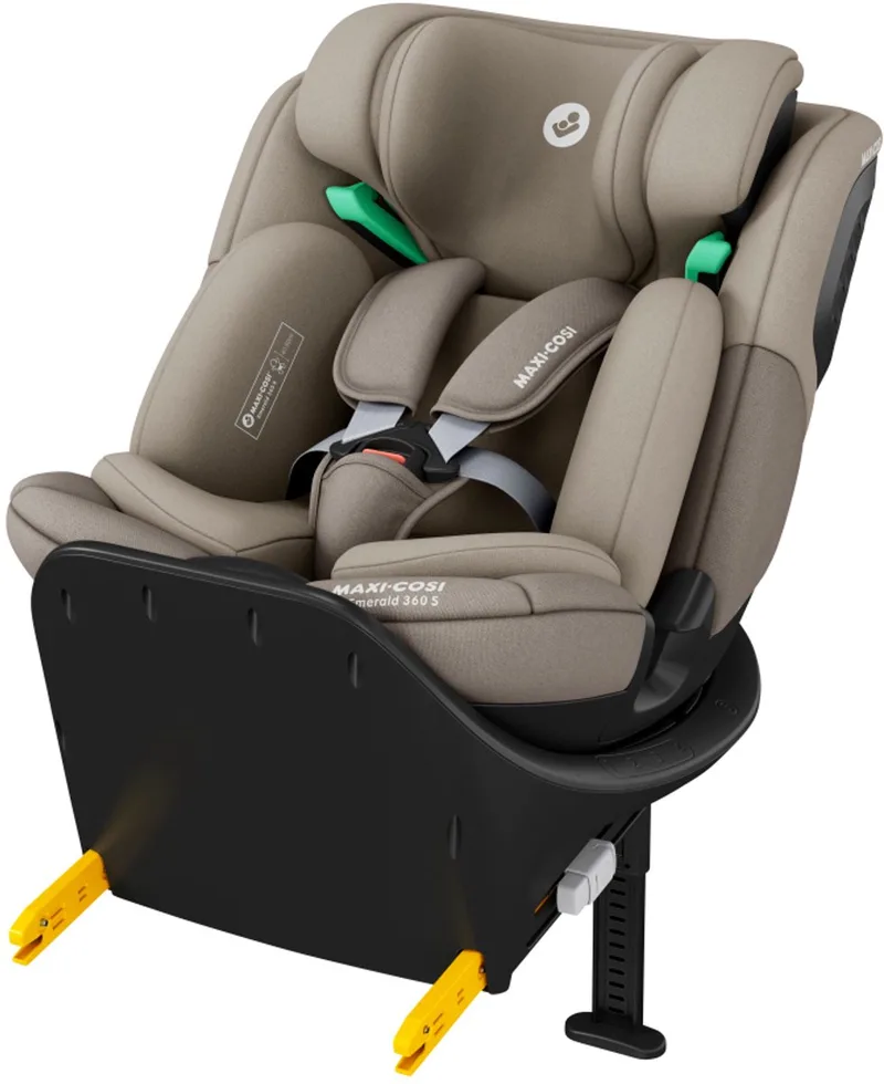 Emerald 360 S i-Size - Autostoel - Vanaf de geboorte tot 12 jaar van Maxi-Cosi in Tonal Truffle – productfoto