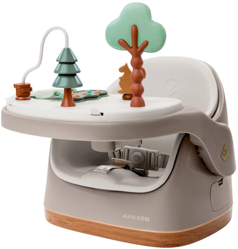Jay Plus - 3-in-1 Eetstoel en vloerzitje - Elegance Graphite - Vanaf 6 maanden tot ca. 3 jaar by Maxi-Cosi in Elegance Beige – product photo