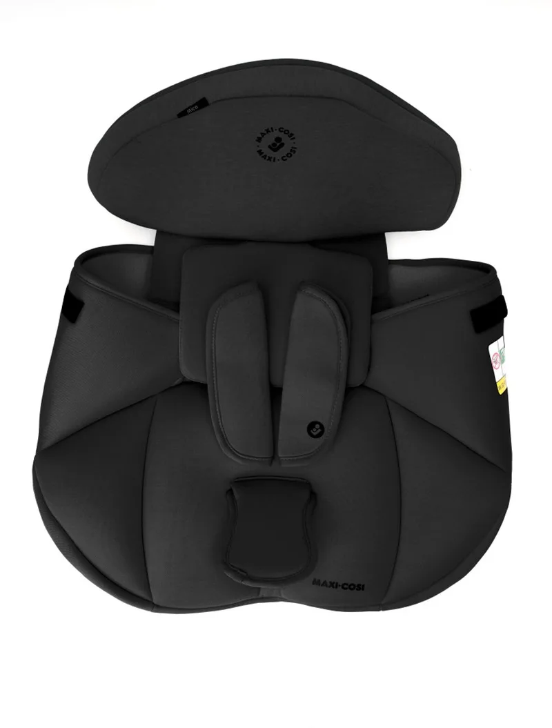 Mica Bekledingset voor de Mica Autostoel van Maxi-Cosi in Authentic Black – productfoto