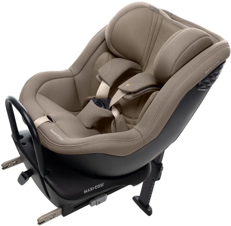 MobiFix Pro i-Size Autostoeltje - Vanaf ca. 3 maanden tot 7 jaar de Maxi-Cosi en Authentic Truffle – photo produit