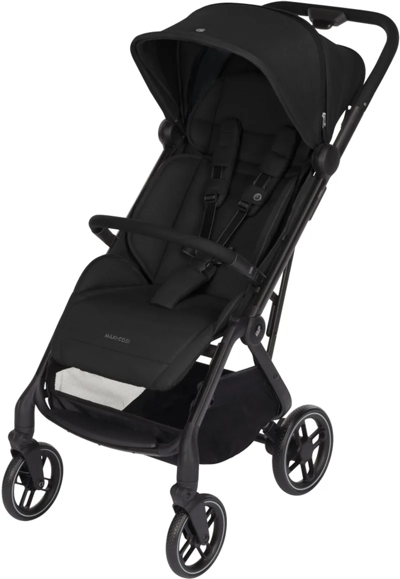Soho Ultracompacte kinderwagen - vanaf de geboorte tot ca. 4 jaar (0 - 22 kg) de Maxi-Cosi en Twillic Black – photo produit