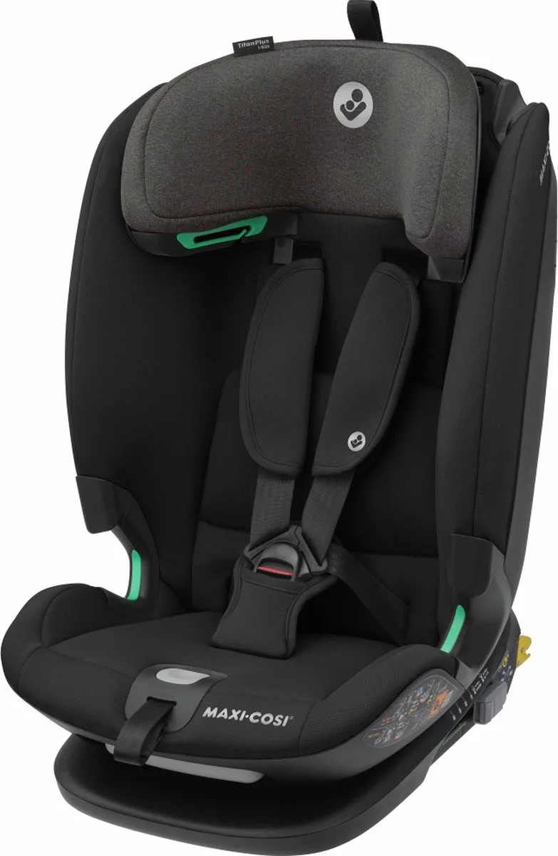 Titan Plus i-Size Autostoeltje - Vanaf ca. 15 maanden tot 12 jaar by Maxi-Cosi in Authentic Black – product photo