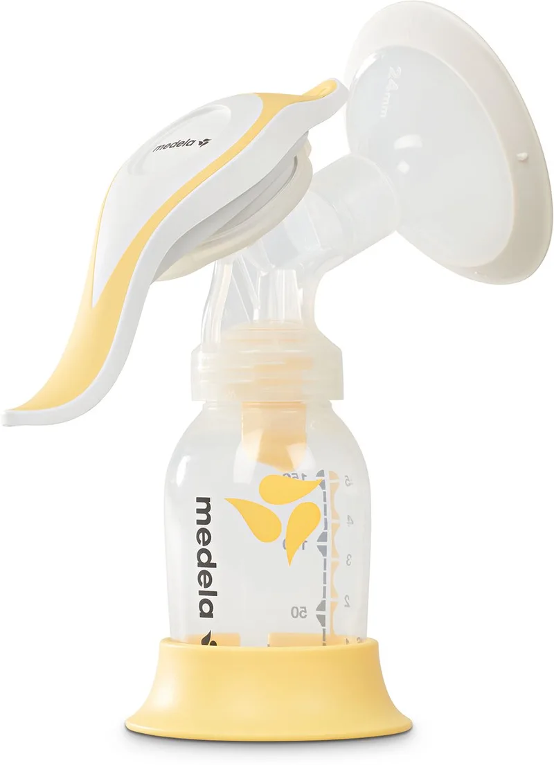 Harmony - Handkolf -Kolfapparaat - Borstkolf - Zonder stroom - Compact de Medela en Transparant – photo produit