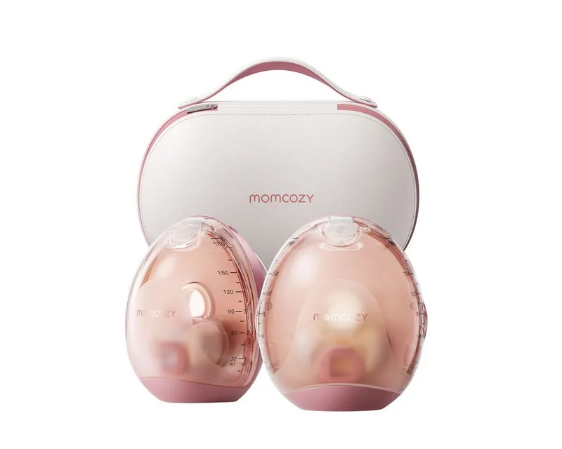 Elektrische Milchpumpe Air 1 Mobile Breast Pump, 1-tlg. de Momcozy en Weiß – photo produit