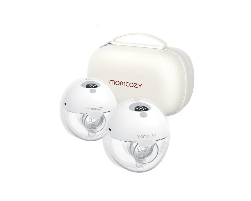 Elektrische Milchpumpe M5 Breast Pump, 2-tlg. de Momcozy en Grau – photo produit
