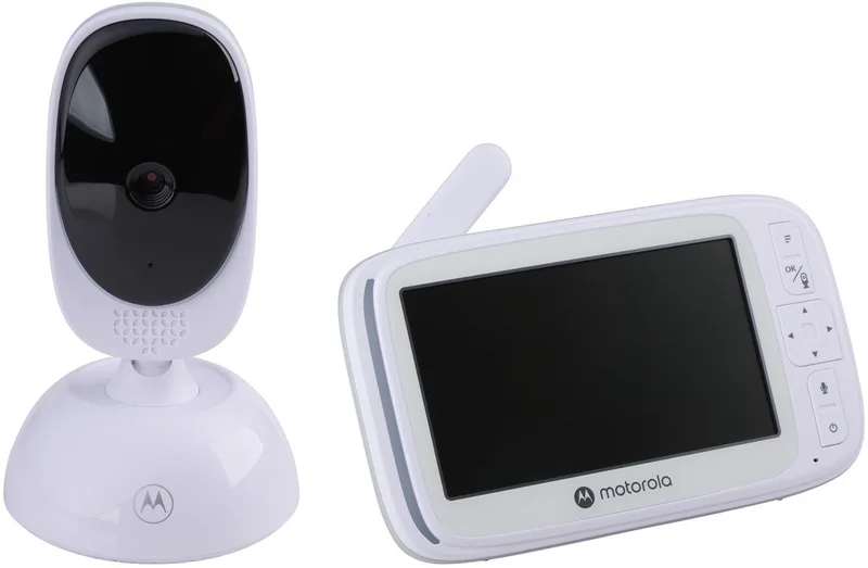 Babyfoon Motorola VM75 videomonitor 5" van Motorola in Wit – productfoto