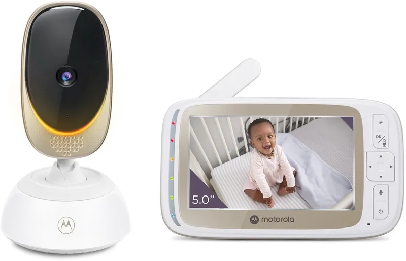 Babyfoon Motorola VM85 Connect monitor 5" Wi-fi by Motorola in Wit – product photo