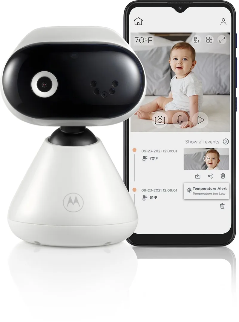 PIP1000 Babyfoon met Camera en App by Motorola in Wit – product photo