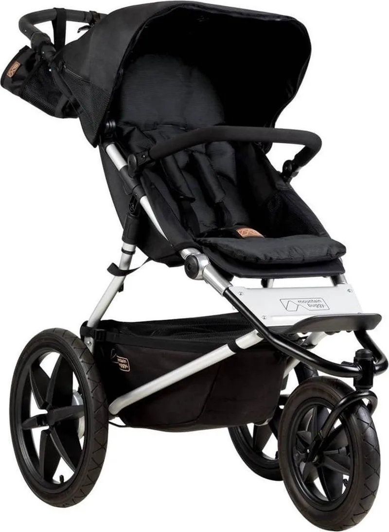 Jogger - Kinderwagen Terrain V4 (onyx by Mountain Buggy in Zwart – product photo