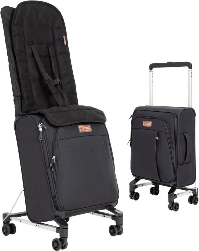 Skyrider - Bagrider - zitkoffer de Mountain Buggy en Black – photo produit
