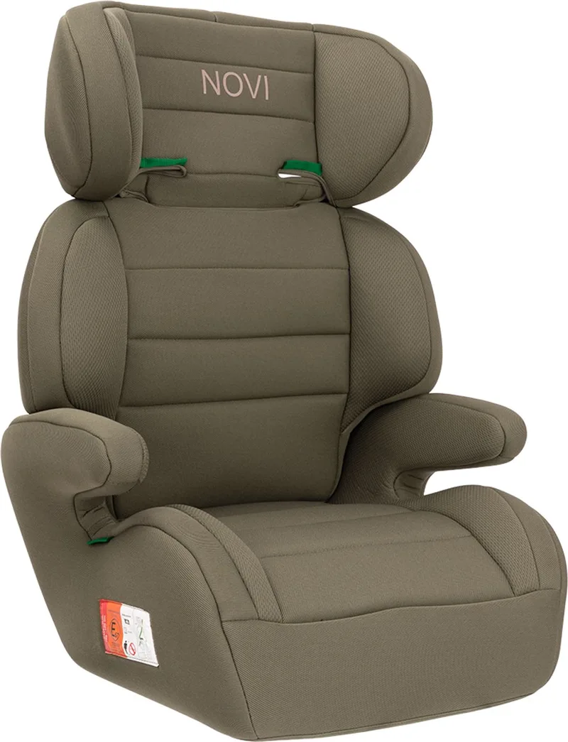 Charly Premium Autostoel - i-Size - Gordel - Geschikt van 126 tot 150 cm by Novi Baby in Taupe – product photo