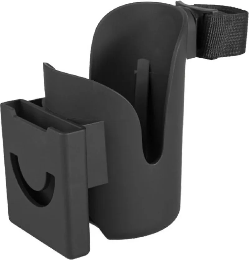 Go - Cup houder - Telefoon houder - Cup Holder kinderwagen by Novi Baby in Zwart – product photo