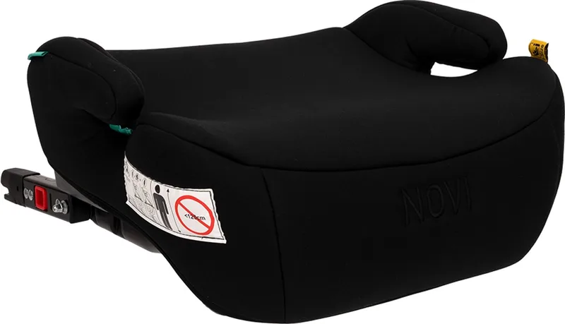 Jimm V2 Booster - I-Size Zitverhoger - Isofix - Zwart by Novi Baby in All Black – product photo