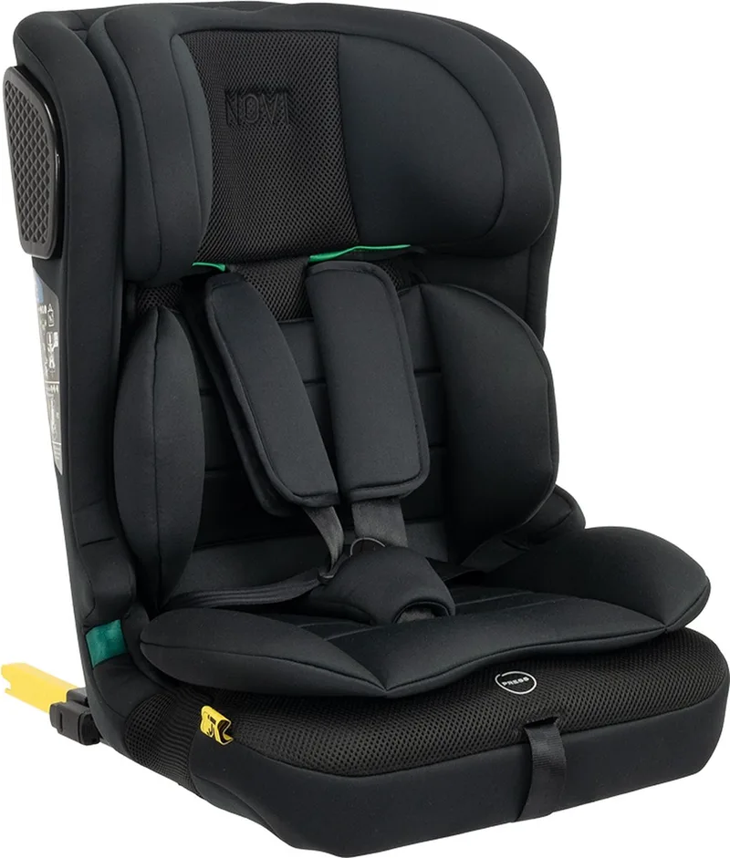 Josh Go I-Size Isofix Autostoel - Geschikt vanaf 76 tot 150 cm van Novi Baby in Zwart – productfoto