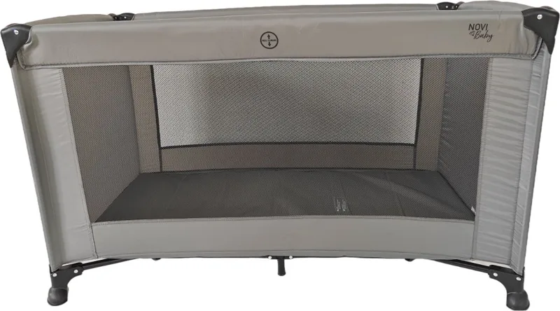 Nicky Campingbed - Reisbed - Groen van Novi Baby in Green – productfoto