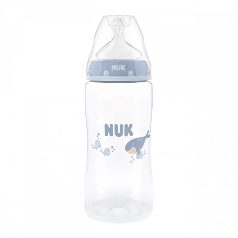 First Choice babyfles 300ml temperatuurcontrole - Zuigfles by NUK in Multicolor – product photo