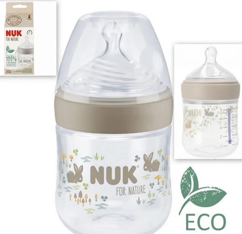 For Nature | Babyfles | maat S | 150 ml | 150 ml van NUK in Beige – productfoto