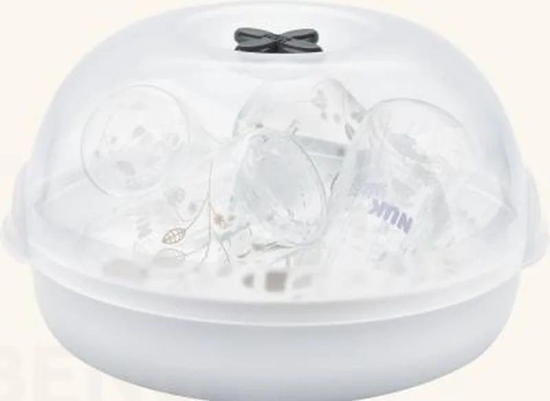 MicroExpress Plus magnetron sterilisator voor 4 flessen van NUK in Wit – productfoto