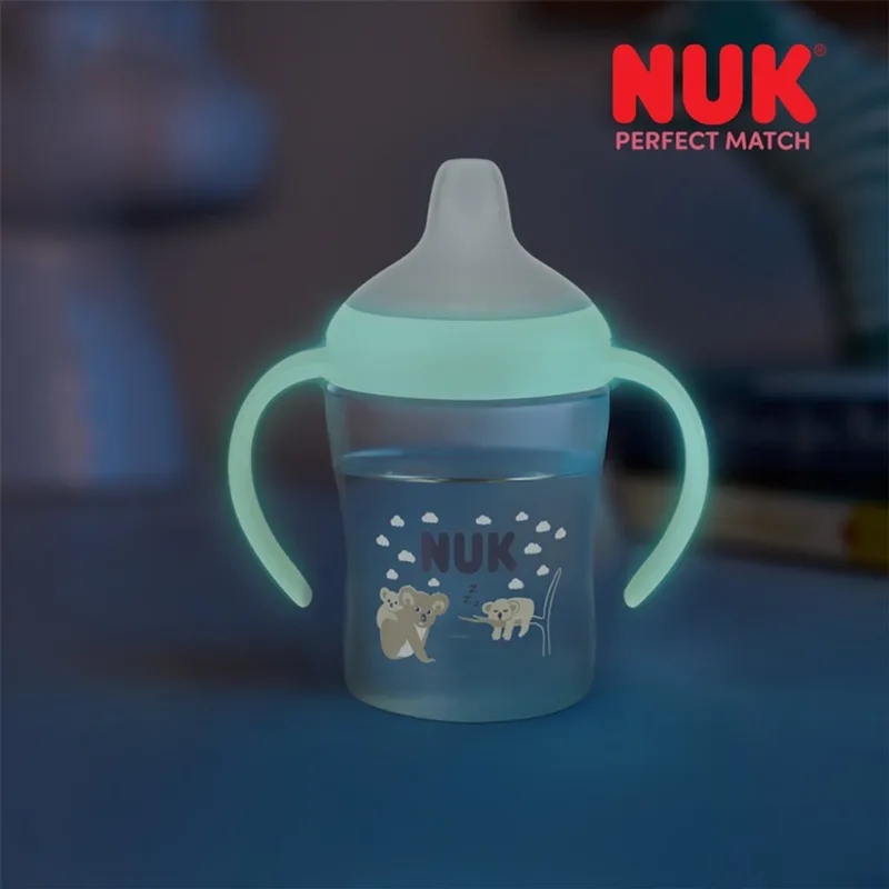 Perfect Match babyfles 150ml met handvat 6-18m - Drinkfles by NUK in Multicolor – product photo