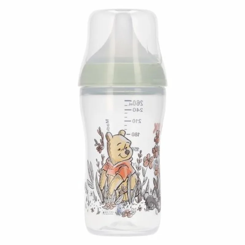 Perfect Match babyfles 260ml Winnie de Poeh - Zuigfles van NUK in Multicolor – productfoto