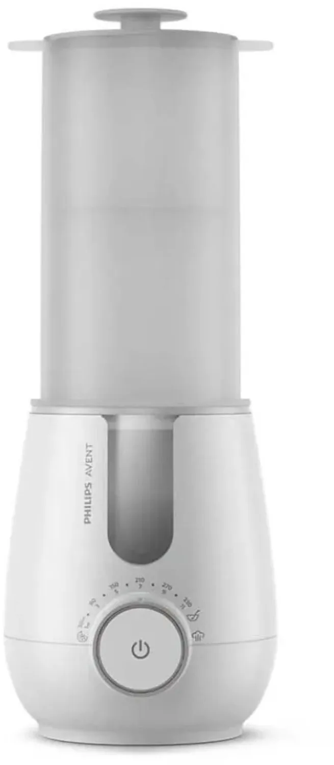 2 In 1 Flessenwarmer En Sterilisator Zilver Kinderen de Philips Avent en White – photo produit