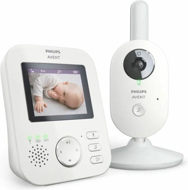 SCD833/26 beeldbabyfoon - babyfoon met camera by Philips Avent in Wit – product photo