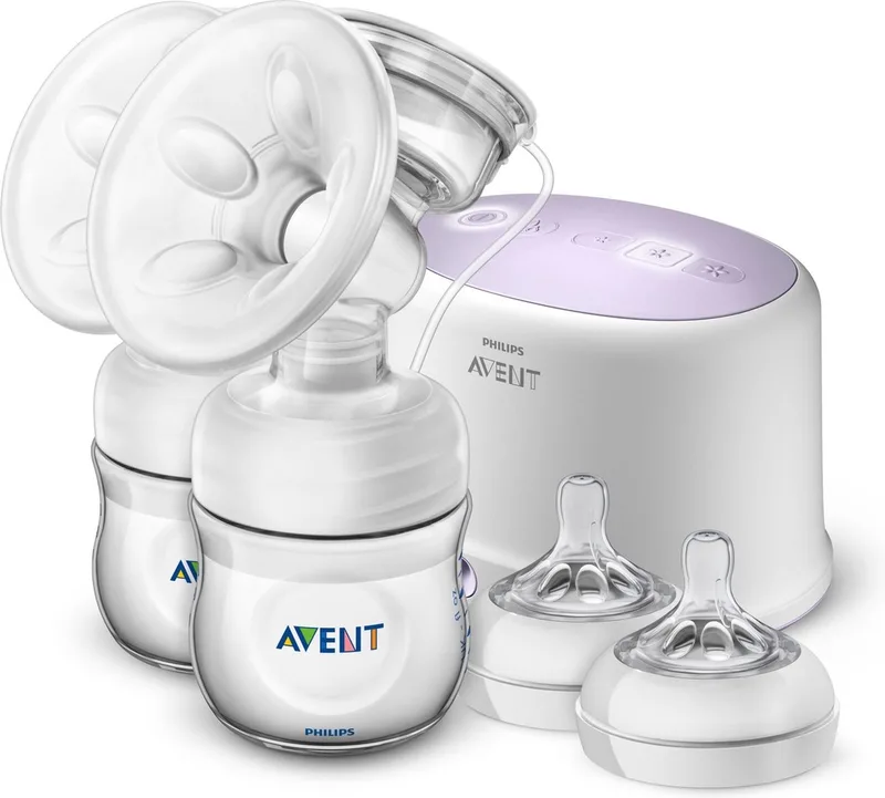 SCF334/31 Dubbele elektrische Borstkolf de Philips Avent en Wit – photo produit