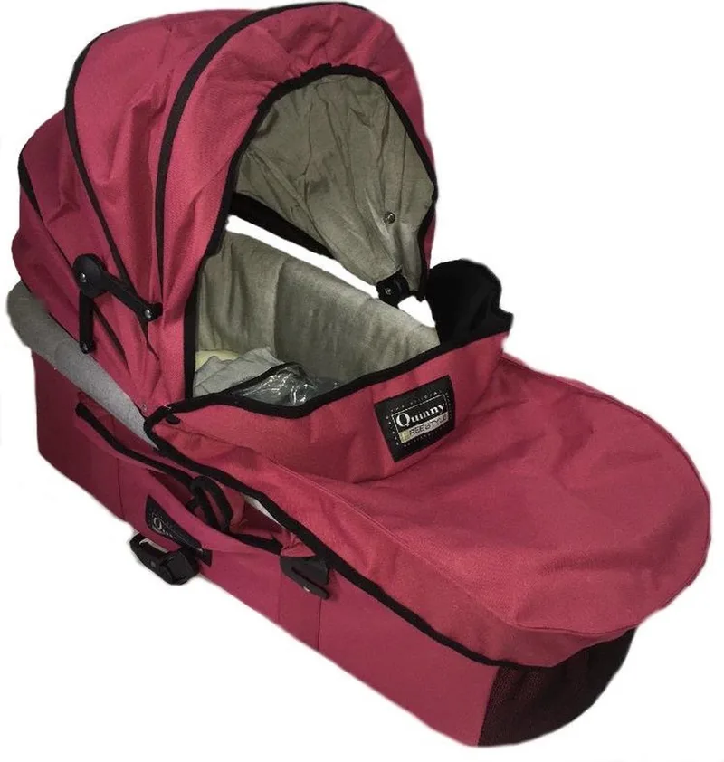 reiswieg inklapbaar en direct leverbaar - freestyle - quinny - kinderwagen - bak - babywagen - - drager - by Quinny in Rose – product photo