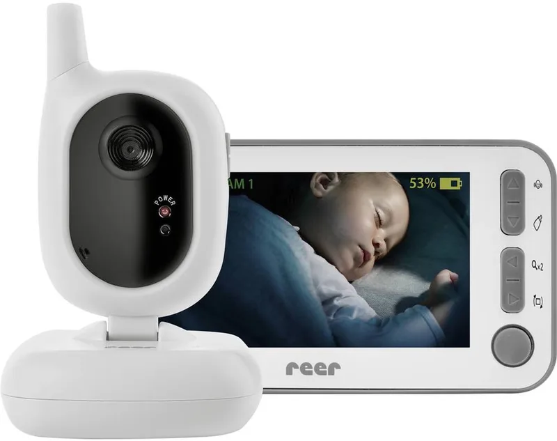 REER 80430 Videobabyfoon Radiografisch 2.4 GHz van Reer in Kleurloos – productfoto