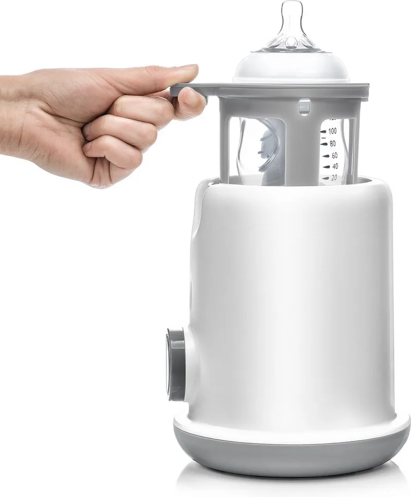 Turbo Food Babyvoeding warmer-fles en babyvoedingpotjes van Reer in Antraciet – productfoto
