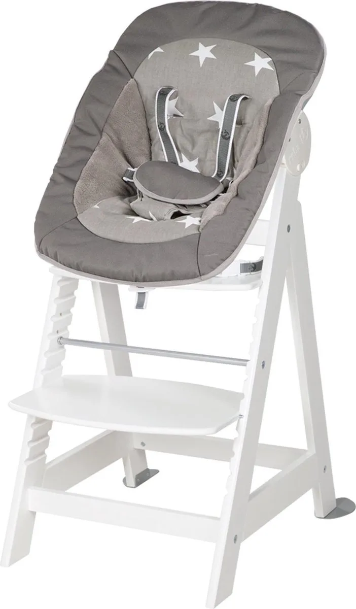 Kinderstoel Born Up Little Stars 94 Cm Hout/polyester van roba in Wit – productfoto