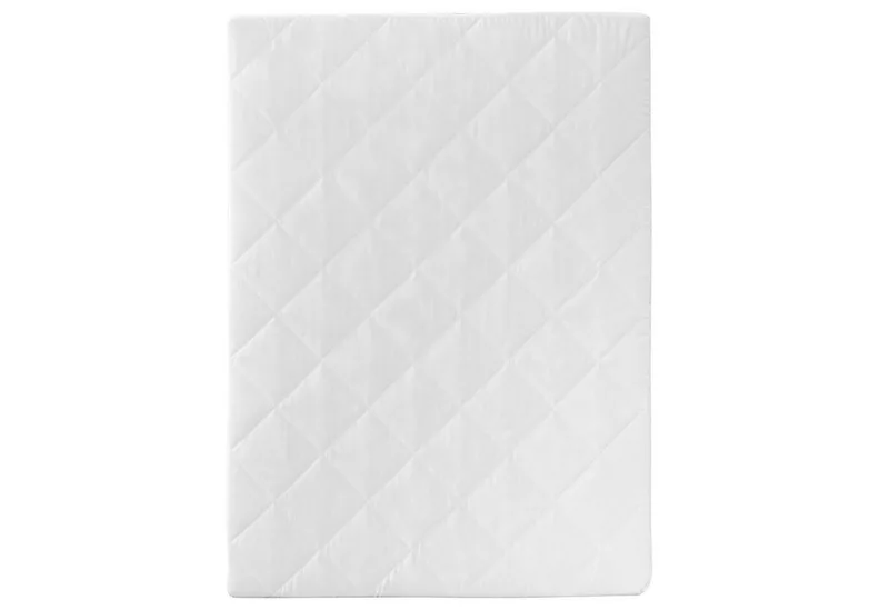 Laufgitter-Matratze in - passend für Laufgitter 100x100 & 75x100 cm oder 6-eckig, roba®, 4 cm hoch, (Passend für alle Standard Laufgitter / Laufställe), Laufstall-Matratze, gesteppt by roba in Weiß – product photo