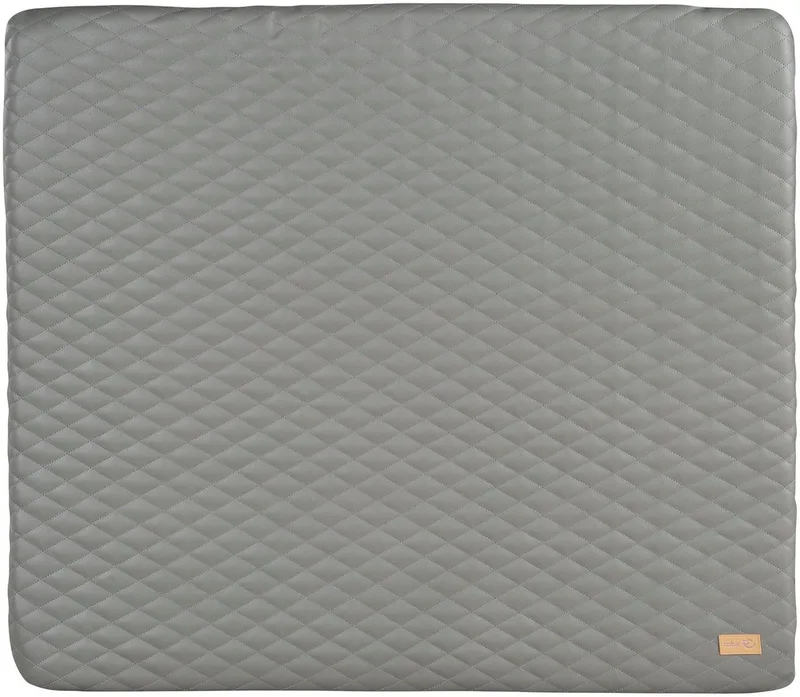 Wickelauflage Luxe, stone gesteppt by roba in Grau – product photo