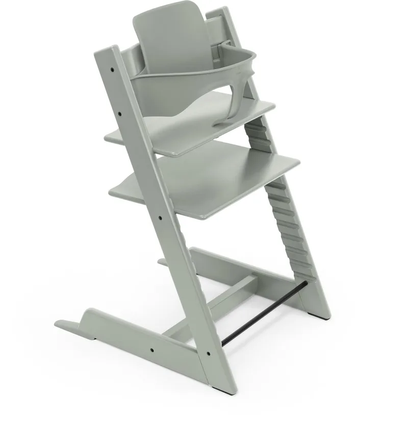 Bundel Tripp Trapp-kinderstoel Glacier Green | Babyset Glacier Green by Stokke in Vanilla White – product photo