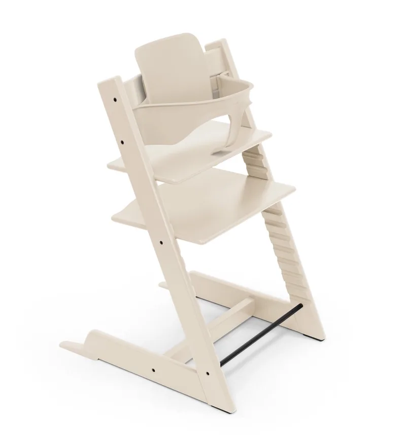 Bundel Tripp Trapp-kinderstoel Vanilla White | Babyset Vanilla White by Stokke in Vanilla White – product photo