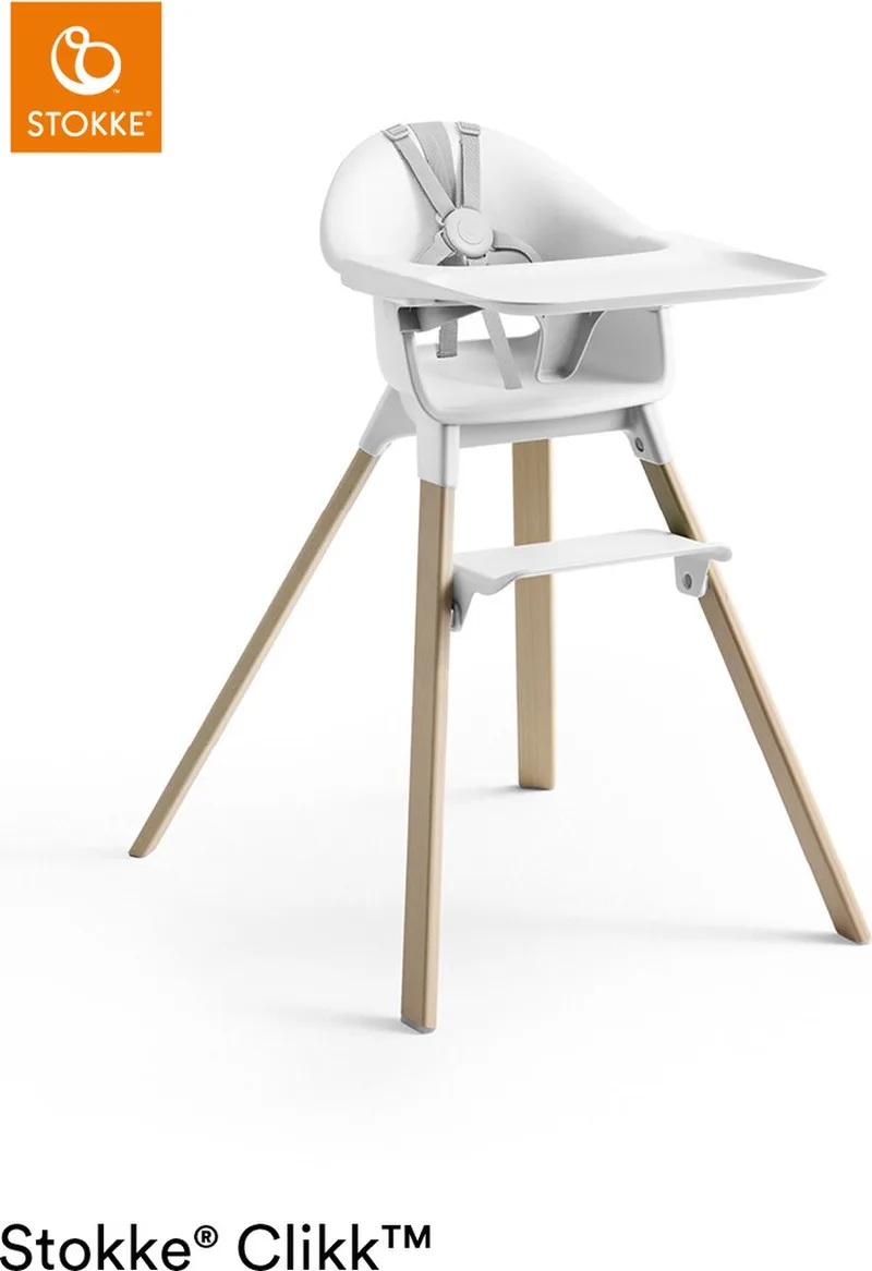 Clikk Kinderstoel by Stokke in White – product photo