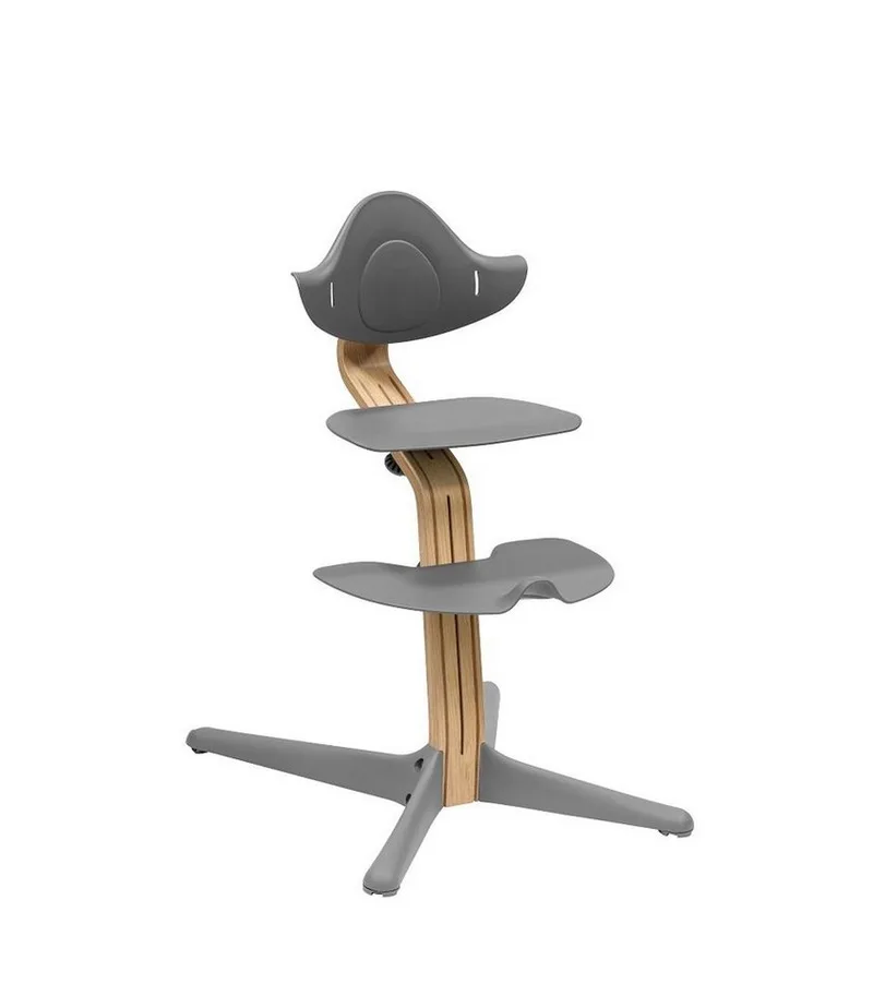 Hochstuhl Nomi®, der zu aktivem Sitzen inspiriert, Geeignet für Babys bis Erwachsene bis zu 150 kg van Stokke in Grau – productfoto