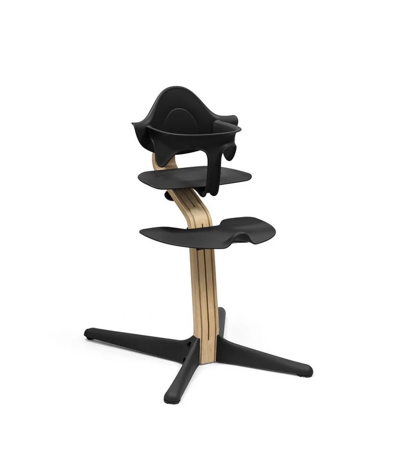 Hochstuhl Nomi® mit Baby Set, Mitwachsender Hochstuhl by Stokke in Schwarz – product photo