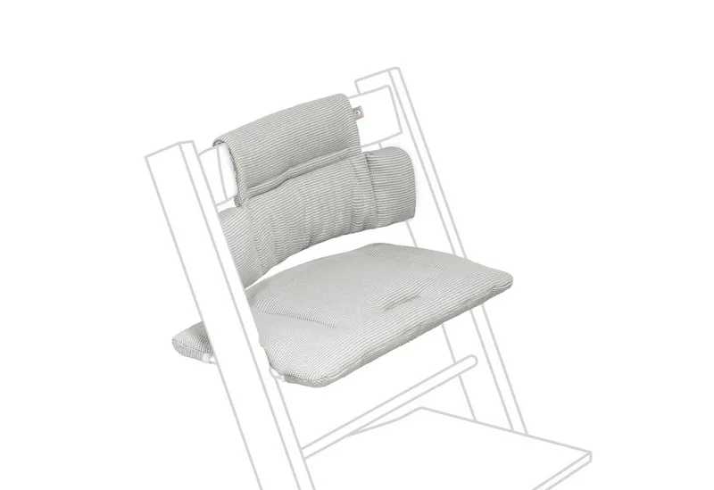 Hochstuhlauflage Kissen für den Kinderhochstuhl Tripp Trapp und Baby Set by Stokke in Grau – product photo
